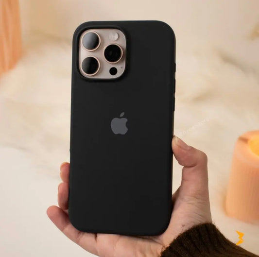 iPhone Luxury Soft Silicone Case With Cloth InSide