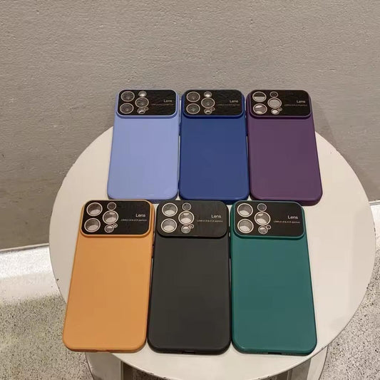 iPhone Luxury Soft Silicone Big Lens Protection Case For iPhone